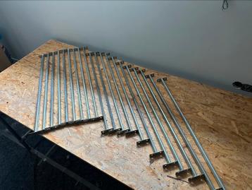 20 Confectiestangen voor G3 legbord stelling 100 cm beschikbaar voor biedingen