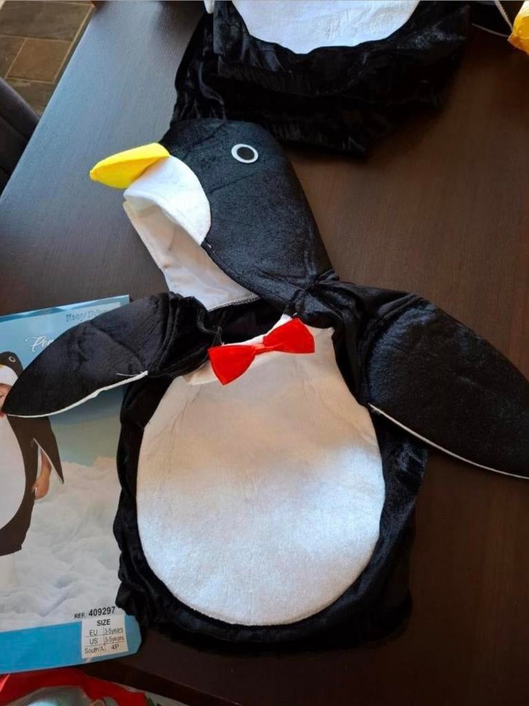 Pinguin pak kind 3-5 jaar, Ophalen of Verzenden, Zo goed als nieuw, 110 t/m 116, Jongen of Meisje