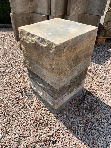 6 stuks hardstenen blokken / tegels – 424212 cm beschikbaar voor biedingen
