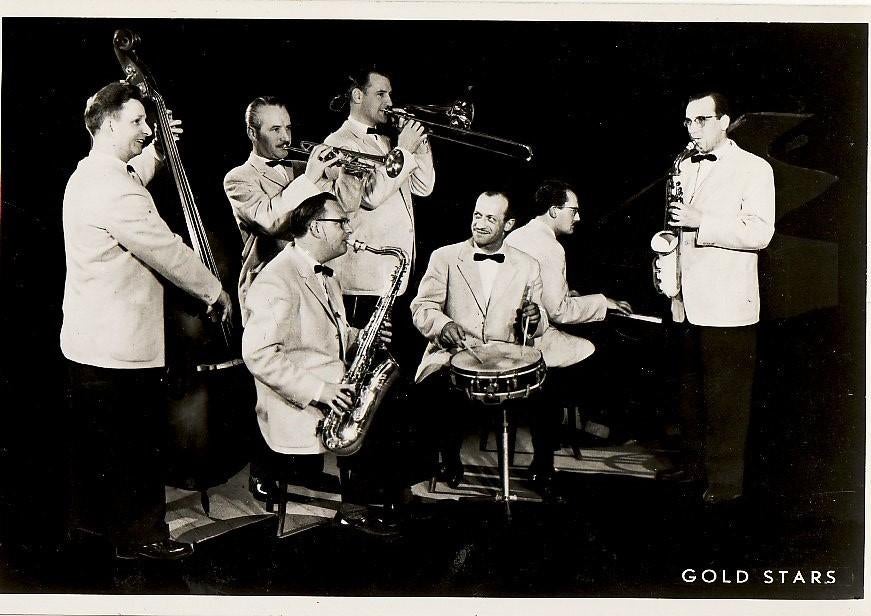 Bergen op Zoom Showband Gold Stars. fotokaart, Verzenden, Nieuw, Foto of Kaart