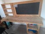 Groot Steigerhout kinderbureau, Huis en Inrichting, Bureaus, Ophalen, Gebruikt, Bureau