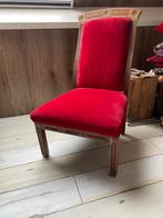 Antieke stoel, Huis en Inrichting, Stoelen, Ophalen, Gebruikt, Rood, Eén