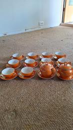 Victoria China czechoslovakia thee servies, Ophalen of Verzenden