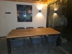 Eetkamertafel, Huis en Inrichting, Tafels | Eettafels, Ophalen, 100 tot 150 cm, 200 cm of meer, Zo goed als nieuw