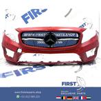 W156 BUMPER GLA AMG VOORBUMPER + DIAMOND GRIL ROOD WIT ZWART, Auto-onderdelen, Carrosserie en Plaatwerk, Gebruikt, Voor, Mercedes-Benz