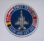 FWIT 2019 patch 322 sqn Rnlaf, Verzamelen, Ophalen of Verzenden, Luchtmacht, Nederland, Embleem of Badge