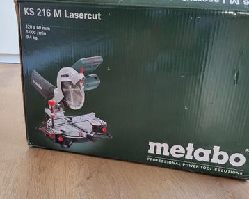 Metabo KS 216 M Lasercut Afkortzaag - Nieuwstaat! beschikbaar voor biedingen
