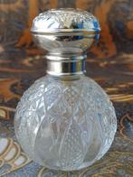 Mooie oud vintage parfum verstuiver uit Frankrijk 9,3 cm., Ophalen of Verzenden