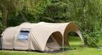 4 persoons katoenen tunnel tent Redwood Aspen 320 met luifel, Caravans en Kamperen, Ophalen, Zo goed als nieuw, Tot en met 4