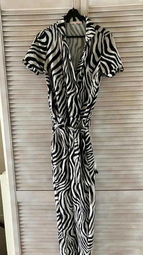 Studio Anneloes jumpsuit travelstof L, Kleding | Dames, Jumpsuits, Zo goed als nieuw, Maat 42/44 (L), Zwart, Ophalen