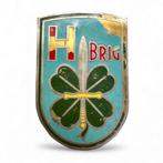 H-Brigade Mouwembleem – Nederlands-Indië KNIL, Verzamelen, Militaria | Algemeen, U, Ophalen of Verzenden, H, H