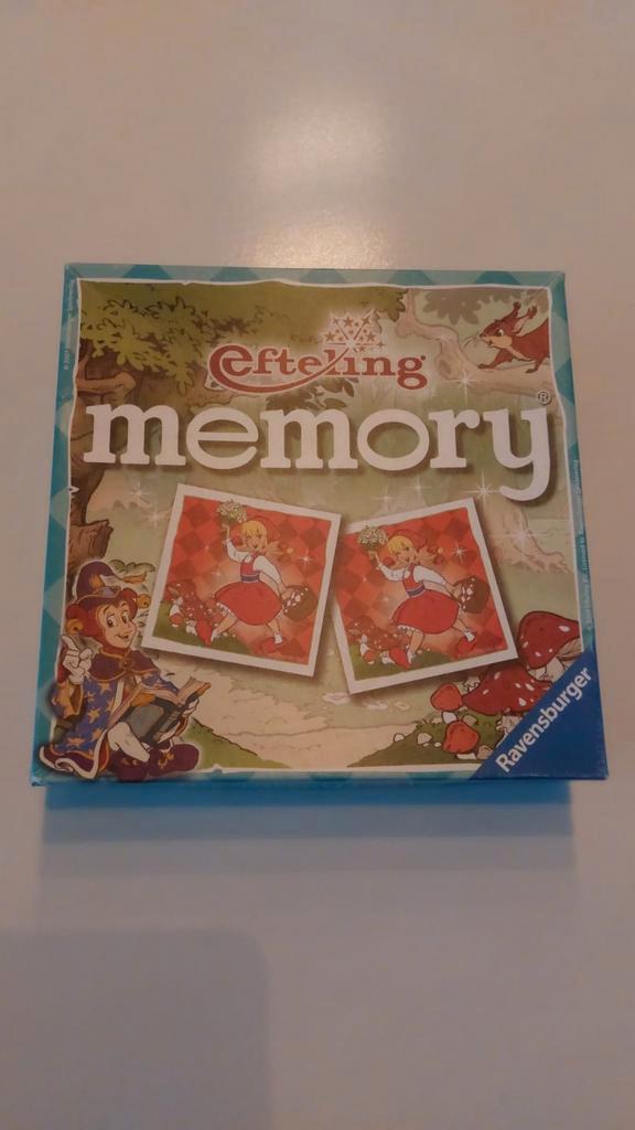 Ravensburger Efteling Memory Spel, Hobby en Vrije tijd, Gezelschapsspellen | Bordspellen, Zo goed als nieuw, Een of twee spelers