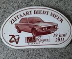 Kunststof bordje Zijtaart biedt meer 19  juni 2011 BMW, Ophalen of Verzenden, Zo goed als nieuw