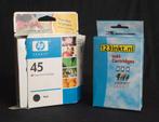 inktcartridges HP 45, zwart, een hp een 123-inkt, Ophalen of Verzenden, Zo goed als nieuw, Cartridge, Hp