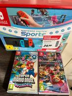 Nintendo switch sports incl games, Ophalen, Met games, Met 2 controllers, Zo goed als nieuw