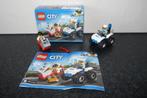 als nieuw Lego City 60135 ATV arrestatie incl doos, Complete set, Ophalen of Verzenden, Lego, Zo goed als nieuw