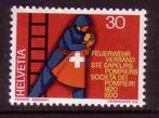Zwitserland 1970 919 Brandweer, Postfris, Ophalen of Verzenden, Postfris