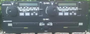 CD speler 19 inch JB Systems CD-560, dubbele speler beschikbaar voor biedingen