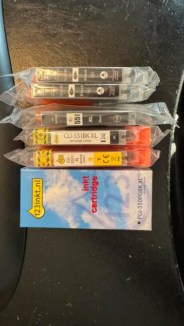 Gratis Inkt cartridge tbv canon printers beschikbaar voor biedingen