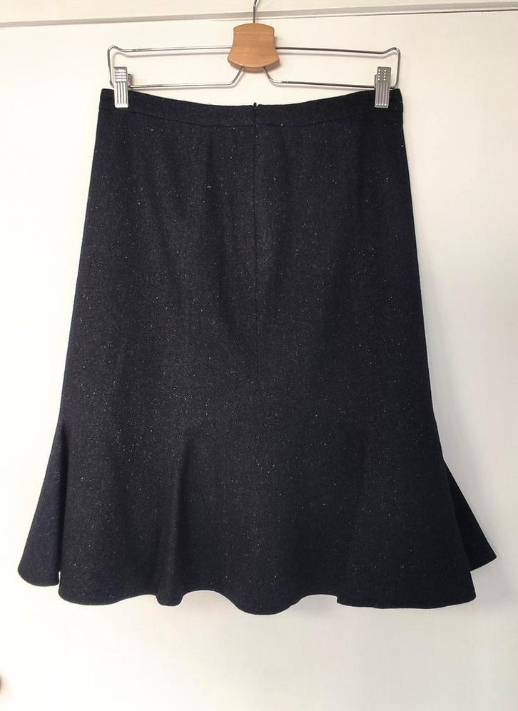 Wollen, zijden rok van Luisa Cerano, Kleding | Dames, Rokken, Zo goed als nieuw, Maat 38/40 (M), Grijs, Ophalen of Verzenden