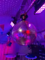 Draaiende Discobol, Muziek en Instrumenten, Licht en Laser, Ophalen of Verzenden, Gebruikt, Discobol, Geluidgestuurd