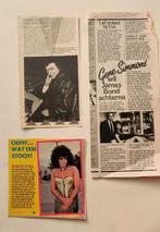 Kiss Gene Simmons knipsels, Ophalen of Verzenden, 1920 tot 1940, Knipsel(s)