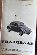 VRAAGBAAK VOLKSWAGEN 1200 1300 - 1973-'75, Auto diversen, Handleidingen en Instructieboekjes, Ophalen of Verzenden