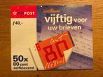 Kavel 057 Mailer hangboekje vijftig voor uw brieven HB1837b., Ophalen of Verzenden, Na 1940, Postfris