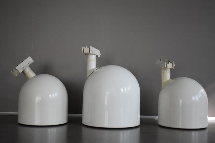 Hiemstra Evolux railamp 2x rail lampen spots, Huis en Inrichting, Lampen | Spots, Gebruikt, Ophalen of Verzenden