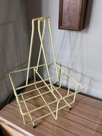 Vintage flessenrek geel. Flessen houder. Vintage tomado, Ophalen of Verzenden, Zo goed als nieuw