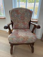 Vintage Stoel met Bloemenmotief - gratis, Huis en Inrichting, Stoelen, Ophalen, Gebruikt, Overige kleuren, Drie