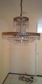 Kroonluchter swarovski steentjes vaste prijs, Huis en Inrichting, Ophalen, Zo goed als nieuw, Glas, Klassiek