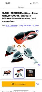 Black & Decker decormate multitool, Ophalen of Verzenden, Nieuw