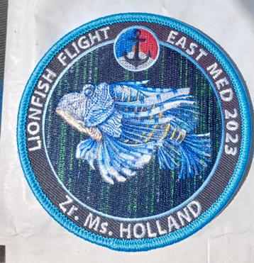 Lionfish Flight East Med 2023 Patch - Zr. Ms. Holland beschikbaar voor biedingen