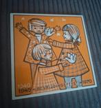 Antieke tegel 1940-1945 bevrijdings feest 1970, Ophalen of Verzenden