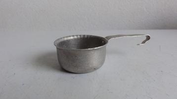 Aluminium steelpannetje poppenkeukentje antiek beschikbaar voor biedingen