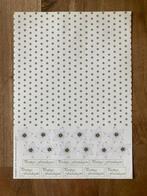 Knipvel Nel van Veen achtegrondvel Prettige feestdagen Kerst, Ophalen of Verzenden, Nieuw, Kerst, Knipvel