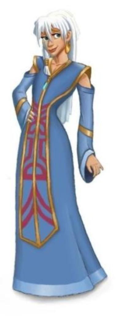 Prinses Kida Nedakh van Atlantis mt 128, Kinderen en Baby's, Carnavalskleding en Verkleedspullen, Nieuw, Meisje, 122 t/m 128, Ophalen of Verzenden