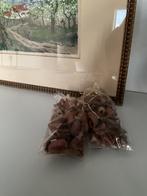 2 zakjes decoratiemateriaal hout (sterren), Ophalen of Verzenden, Zo goed als nieuw