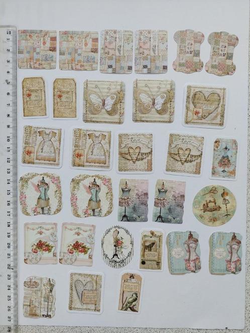 Stickers Patchwork, Hobby en Vrije tijd, Scrapbooking, Nieuw, Ophalen