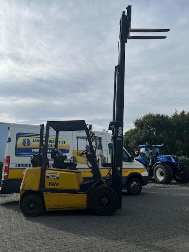 HEFTRUCK YALE GLP25. ACTIE, Zakelijke goederen, Machines en Bouw | Heftrucks en Intern transport, Heftruck, LPG, 2000 tot 3000 kg