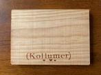 "Kollumer" Massief houten Kaas/Broodplankje Nieuw, Ophalen of Verzenden, Nieuw, Reclamebord
