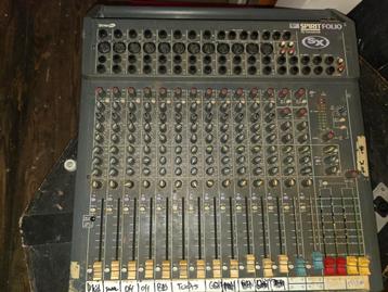 Soundcraft Spirit Folio SX 12-kanaals mengpaneel beschikbaar voor biedingen