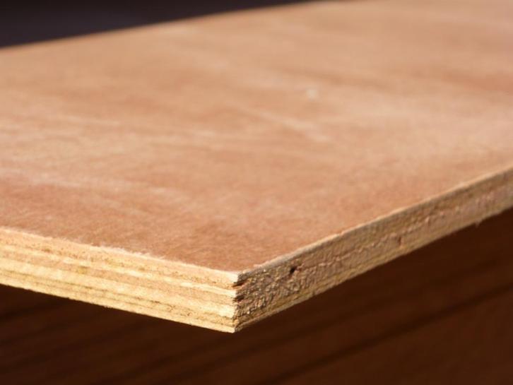 Hardwood multiplex interieur 244x122cm, Doe-het-zelf en Verbouw, Platen en Panelen, Nieuw, Multiplex, Minder dan 20 mm, Ophalen