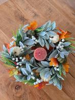 Herfstkrans. Kunst., Overige materialen, Nieuw, Ophalen of Verzenden, Crème