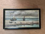 Schilderij Zeezicht, Antiek en Kunst, Ophalen of Verzenden