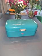Wesco Broodtrommel - Turquoise, Ophalen of Verzenden, Gebruikt