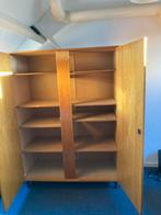 Vintage linnenkast, Huis en Inrichting, Kasten | Kledingkasten, Ophalen, Gebruikt, 100 tot 150 cm, Exacte afmeting h173; breed 124. Diep 54