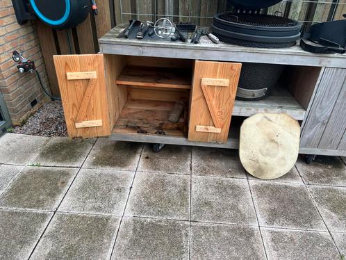 Basterd Kamado Large Complete Set, Tuin en Terras, Barbecue-accessoires, Gebruikt, Ophalen
