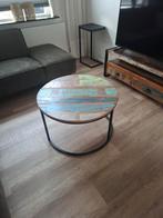 Salontafel mangohout, Ophalen, 50 tot 100 cm, Rond, 50 tot 100 cm